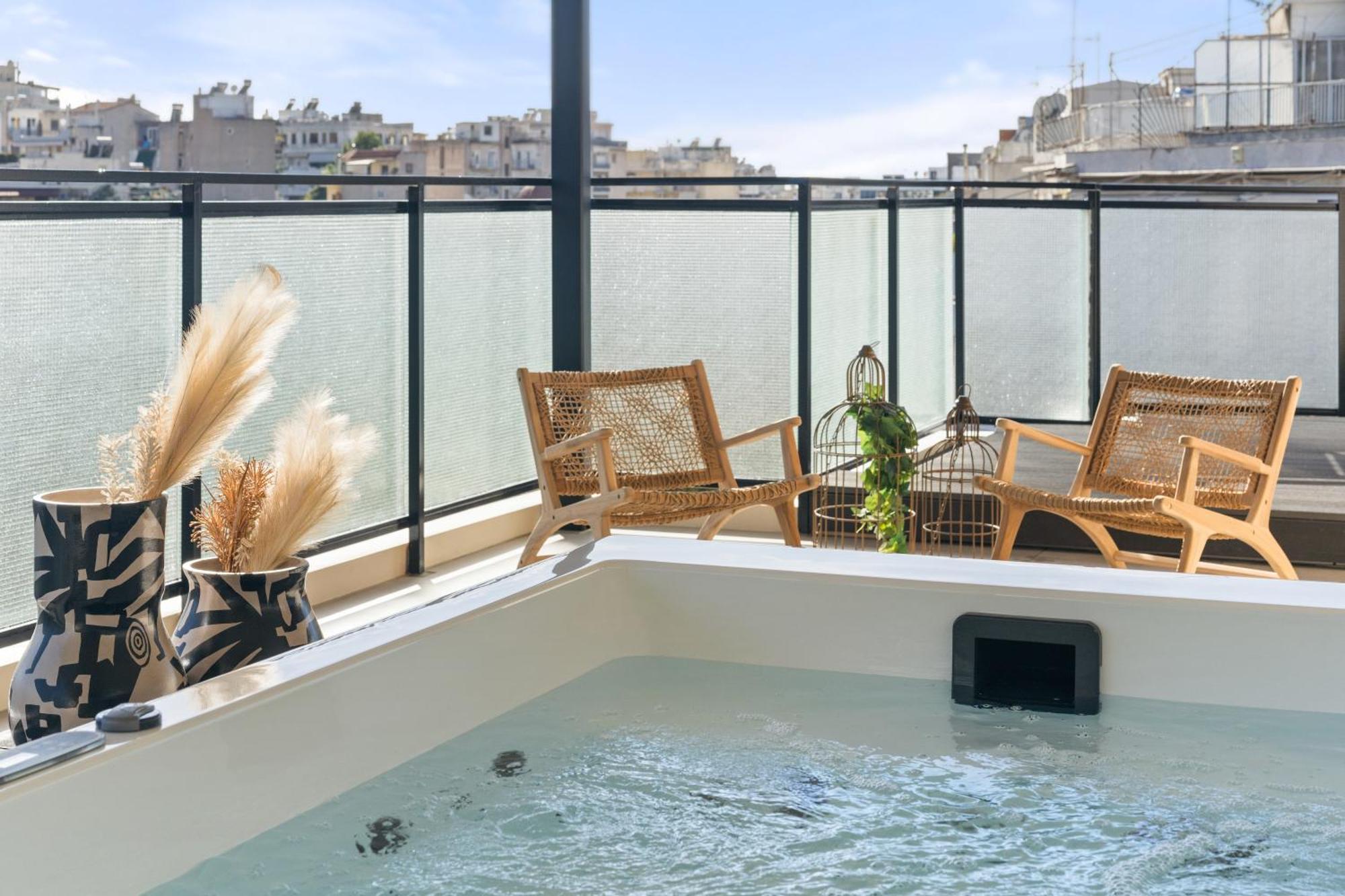 Acron 12 Penthouse Acropolis Suites Athen Eksteriør bilde