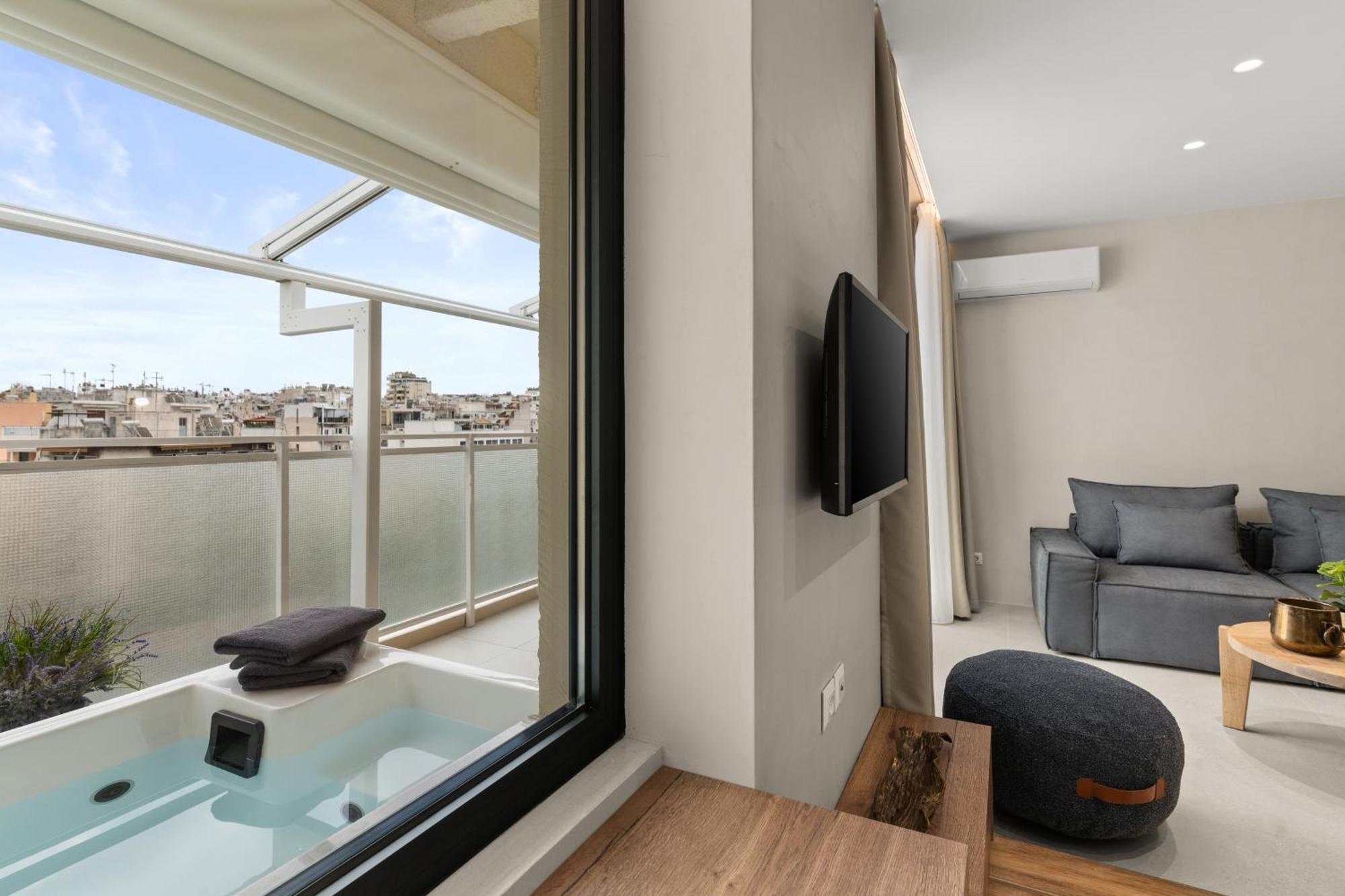 Acron 12 Penthouse Acropolis Suites Athen Eksteriør bilde